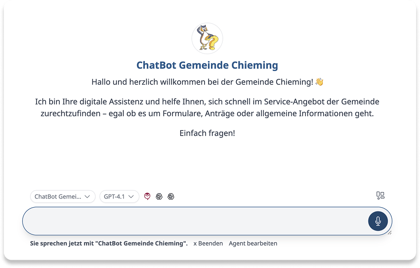 Chatbot Chieming